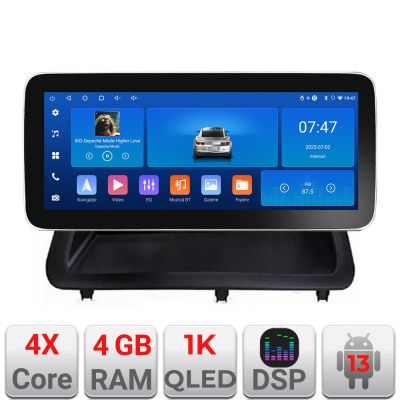 Navigatie Lexus CT 2011-2018 varianta cu ecran de fabrica Edotec Incell 1K 12.3 inch  4+64 carplay android auto radio internet KIT-ct-high+EDT-E212-RK