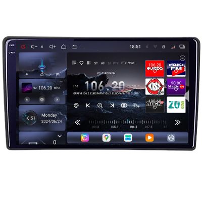 Navigatie Kia Sorento 2012-2015 Edotec Kit-SORENTO12 8 core QLED 2K 12+256GB 360 Android Waze USB Navigatie Internet Youtube Radio