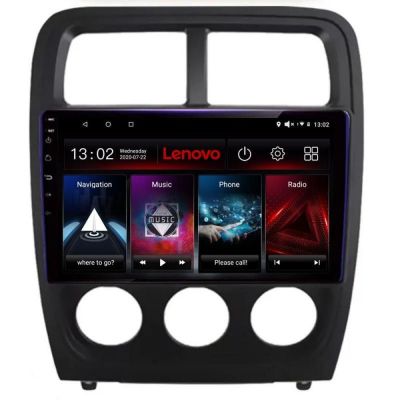 Navigatie Dodge Caliber 2010-2012 Lenovo Kit-CALIBER 8 core QLED 2K 8+256 360 Android Waze USB Navigatie Internet Youtube Radio