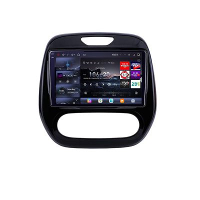 Navigatie Renault Captur 2013-2018 Edotec Kit-CAPTUR 8 core QLED 2K 12+256GB 360 Android Waze USB Navigatie Internet Youtube Radio