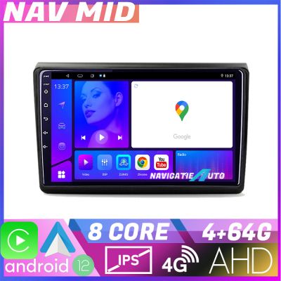 Navigatie Fiat BRAVO 2007 2014 KIT BRAVO EDOTEC-LITE Android Ecran 720P Octa Core 4 64 Carplay
