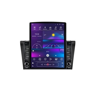 Navigatie Mazda 3 2004-2009 G-161 ecran tip TESLA 9.7" cu Android Radio Bluetooth Internet GPS WIFI 4+32GB DSP 4G Octa