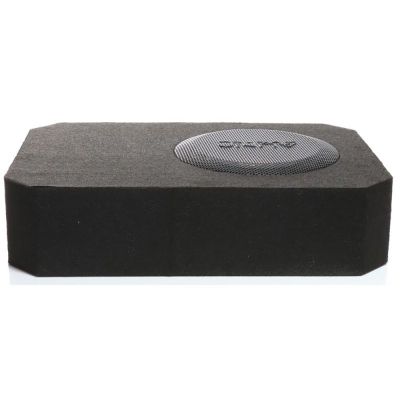 Subwoofer activ flat cu incinta 11L Audio System R 08 FLAT BR ACTIVE EVO, 175 W RMS, 275 W MAX, 4 ohm, 200 mm, 8", bass reflex, amplificator incorporat