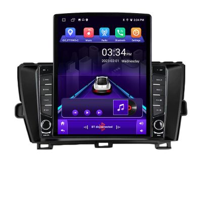 Navigatie Toyota Prius 2009-2014 KIT-TY39 ecran tip TESLA 9.7" cu Android Radio Bluetooth Internet GPS WIFI 2+32 DSP Quad
