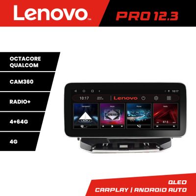 Navigatie Jeep Compass 2021- Lenovo Qled 12.3 inch Octa Core 4+64 360 DSP ADAS carplay android auto radio internet kit-compass2021+PRO-12.3-4+64+kit-10-9