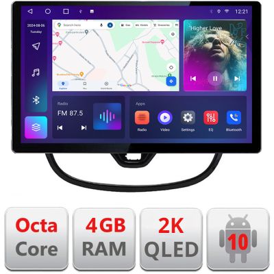 Navigatie dedicata Opel Karl 2017- N-karl Edonav ecran 13" 2K 4+32 Android Waze USB Navigatie 4G 360 Toslink Youtube Radio kit