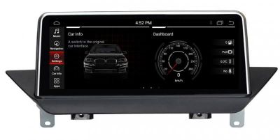 Navigatie BMW X1 CIC EDT-G219-QUALCOMM cu Android 10 Internet GPS Bluetooth 4G 4+64GB