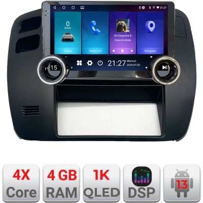 Navigatie Nissan Patrol 2000-2005 Edotec Incell 1K 10.5 inch  4+64 carplay android auto radio internet kit-patrol-old+EDT-E211-RK