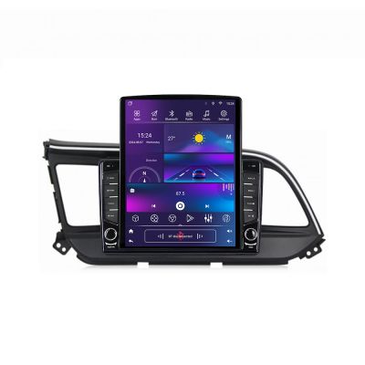 Navigatie Hyundai Elantra 2018- K-1581 ecran tip TESLA 9.7" cu Android Radio Bluetooth Internet GPS WIFI 2+32 DSP Quad