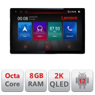 Navigatie Opel Insignia 2009-2013 N-114 ecran 13" 2K 8+128 Android Waze USB Navigatie 4G 360 Toslink Youtube Ra