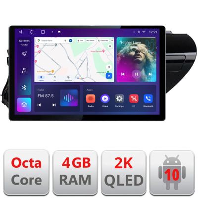 Navigatie dedicata Toyota Hilux 2016- N-TY59 Edonav ecran 13" 2K 4+32 Android Waze USB Navigatie 4G 360 Toslink Youtube Radio