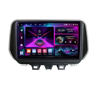 Navigatie Hyundai Tucson 2019 Quad Core A-1135  4+64 InCell Display 1K Android Waze USB Navigatie Internet Youtube Radio