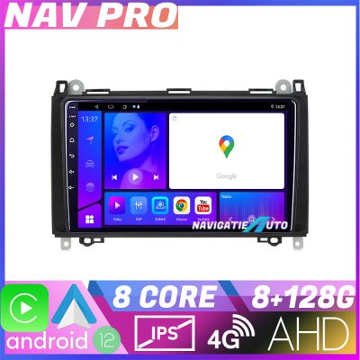 Navigatie Mercedes VW KIT 068 EDOTEC-LITE Android Ecran 720P Octa Core 8 128 Carplay v1