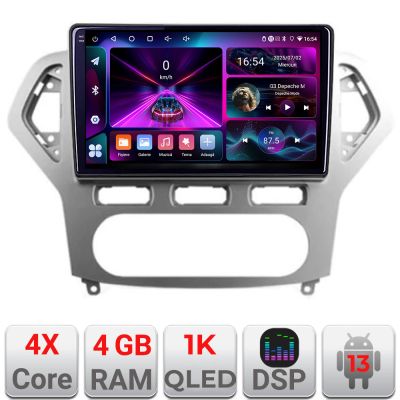 Navigatie Ford Mondeo 2006-2010 A-MONDEO-AC  4+64 InCell Display 1K Android Waze USB Navigatie Internet Youtube Radio