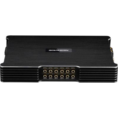 Amplificator cu DSP auto Goldhorn DSPA 1012 PLUS 20 canale 940 Watts max BT OTG Coaxial Optic DSD256