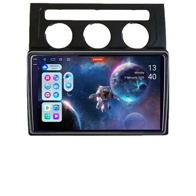 Navigatie VW Touran 2003-2009 clima automata Lenovo Kit-touran2 8 core QLED 2K 12+256 360 Android Waze USB Navigatie Internet Youtube Radio
