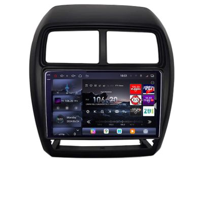 Navigatie Mitsubishi ASX 2017-2021 model facelift Android radio gps internet 8 core QLED 2K 12+256GB 360 Edotec v1