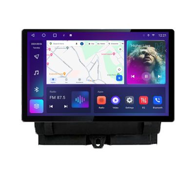 Navigatie dedicata Audi Q3 2011-2018 Edonav ecran 13" 2K 4+32 Android Waze USB Navigatie 4G 360 Toslink Youtube Radio KIT-q3 si E