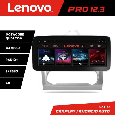 Navigatie Ford Focus clima automata K-140-automatic Lenovo PRO 8+256 12.3 inch qled android 4G DSP gps internet