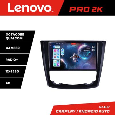 Navigatie Renault Kadjar Lenovo Kit-9030 8 core QLED 2K 12+256 360 Android Waze USB Navigatie Internet Youtube Radio