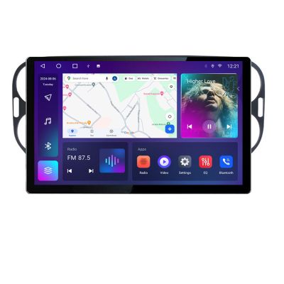 Navigatie dedicata VW Tiguan si Golf Plus 2012-2016 Edonav ecran 13" 2K 4+32 Android Waze USB Navigatie 4G 360 Toslink Youtube Radio KIT-4