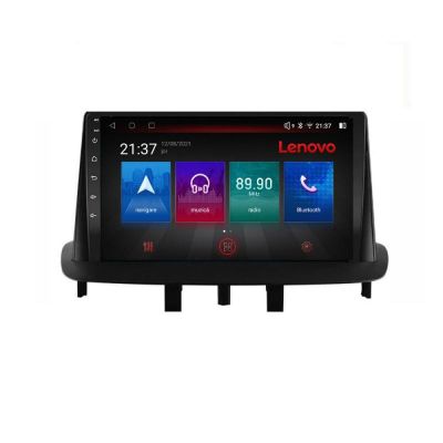Navigatie Renault Megane 3 Lenovo Kit-145 8 core QLED Qualcomm 4+64 360 Android Waze USB Navigatie Internet Youtube Radio