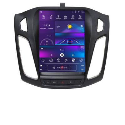 Navigatie Ford Focus 3 tip tesla radio gps internet 4 Core carplay android auto 2+32 kit-tesla-150+EDT-E220