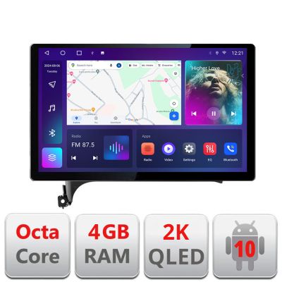 Navigatie dedicata Kia Cerato 2013-2017 N-1562 Edonav ecran 13" 2K 4+32 Android Waze USB Navigatie 4G 360 Toslink Youtube Radi