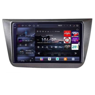Navigatie Seat Altea 2005-2014 Android radio gps internet 8 core QLED 2K 12+256GB 360 Edotec