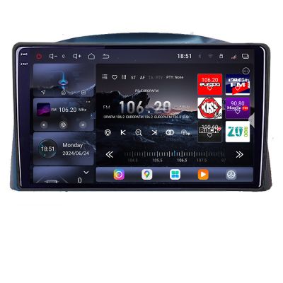 Navigatie Jeep Grand Cherokee 2004-2007 Android radio gps internet 8 core QLED 2K 12+256GB 360 Edotec