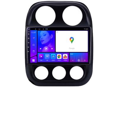 Navigatie Jeep Compass 2010 2016 KIT 2500 EDOTEC-LITE Android Ecran 720P Octa Core 8 128 Carplay