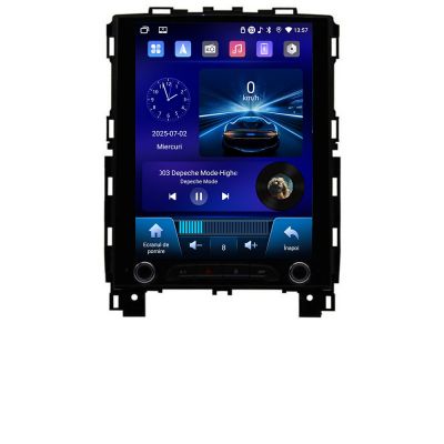 Navigatie Renault Megane 4 2016-2024 cu navi tip tesla radio gps internet 4 Core carplay android auto 4+64 Incell Display kit-tesla