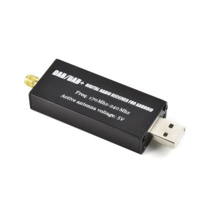 Adaptor modul de antena DAB/ DAB+ INOVA®, extern tip USB, transmisii radio inalta calitate, compatibilitate navigatii Android