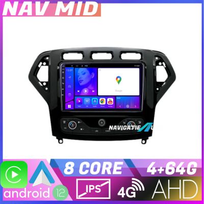 Navigatie Ford Mondeo 2007 2010 EDOTEC-LITE Android Ecran 720P Octa Core 4 64 Carplay