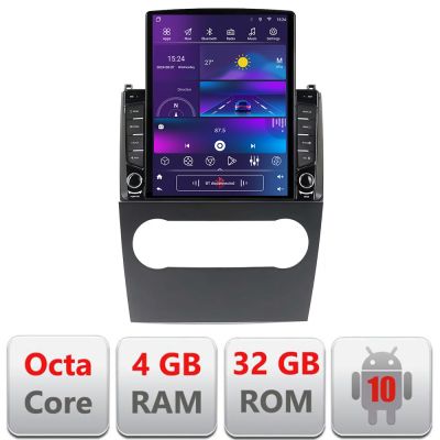 Navigatie Mercedes clasa A W169 2004-2012 dedicata Ouad core 4+32 ecran vertical 9.7" DSP 360 FHD AHD Android radio gps internet  Kit-+EDT-E709