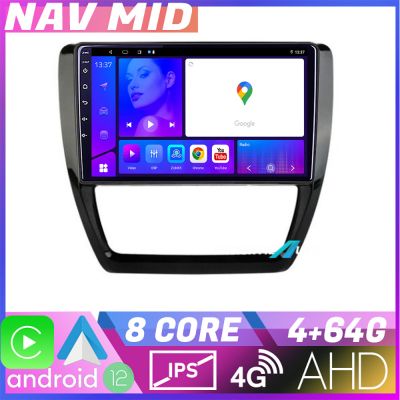 Navigatie VW Jetta 2011 2018 KIT JETTKIT 15 EDOTEC-LITE Android Ecran 720P Octa Core 4 64 Carplay