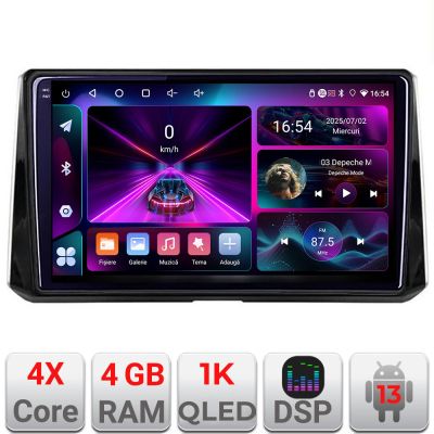 Navigatie Toyota Corolla 2019- A-388-levin  4+64 InCell Display 1K Android Waze USB Navigatie Internet Youtube Radio