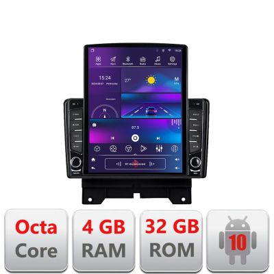 Navigatie Range Rover Sport 2010-2013 dedicata Ouad core 4+32 ecran vertical 9.7" DSP 360 FHD AHD Android radio gps internet  kit-sport10+EDT-E709
