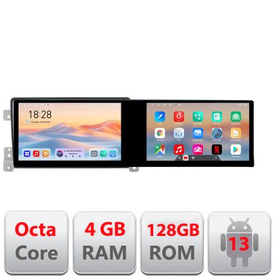 Navigatie Suzuki Grand Vitara Old Kit-053 Edotec 2 ecrane  8 core 4+128 21.6 inch Incell android Wifi 5Ghz gps internet a