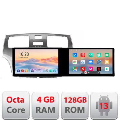 Navigatie Lexus ES 2001-2006 Edotec 2 ecrane  8 core 4+128 21.6 inch Incell android Wifi 5Ghz gps internet
