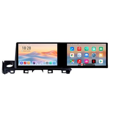 Navigatie Mazda 6 2018-  Edotec 2 ecrane  8 core 4+128 21.6 inch Incell android Wifi 5Ghz gps internet  Co