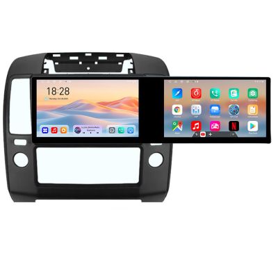 Navigatie Nissan Navara Pathfinder 2005-2010 Kit-nav5 Edotec 2 ecrane  8 core 4+128 21.6 inch Incell android Wifi 5Ghz gps internet
