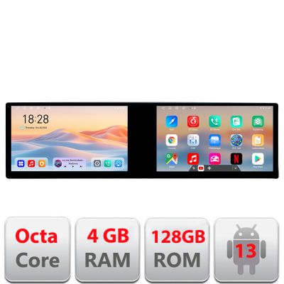 Navigatie Nissan Navara 2006-2014 Kit-NAVARA Edotec 2 ecrane  8 core 4+128 21.6 inch Incell android Wifi 5Ghz gps internet