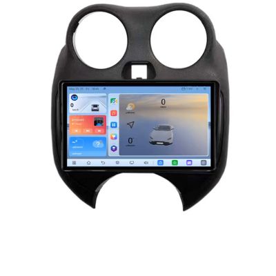 Navigatie Nissan Micra 2010-2014 Android ecran Qled 2K Octa core 8+128 KIT-micra2010+EDT-E409V3