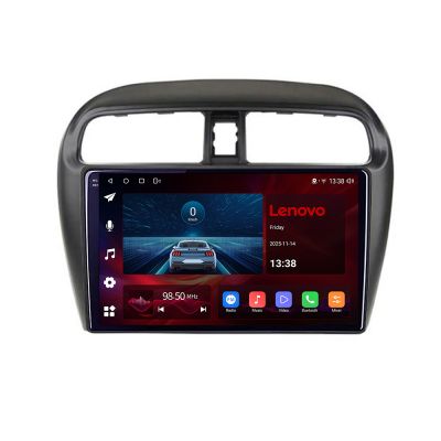 Navigatie Mitsubishi Space Star Mirage Attrage 2012- Octa Core Android Radio Bluetooth GPS WIFI/4G DSP 2K 8+128GB 360 Toslink