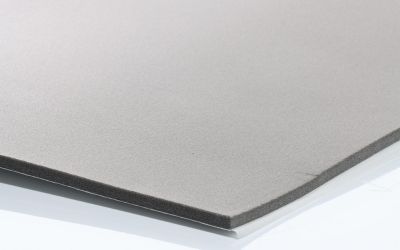 Material insonorizant Spuma PU dimensiune 80x50cm grosime 8mm autoadeziv