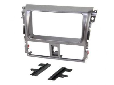 Connects2 CT23TY40 2DIN Kit Rama Toyota Vios 2013 Gri argintiu