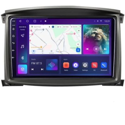 Navigatie Toyota Land Cruiser L100 2002-2006 Android radio gps internet quad core 4+64 carplay android auto KIT-L105-automatic+EDT-E310v3