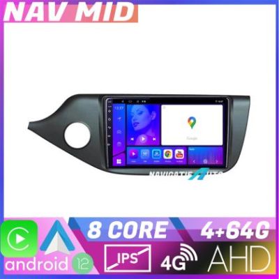Navigatie Kia Ceed 2012 2018 KIT KI39 EDOTEC-LITE Android Ecran 720P Octa Core 4 64 Carplay