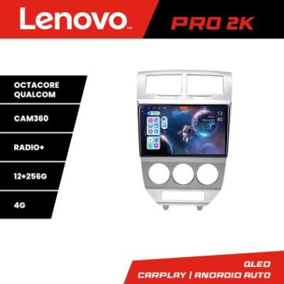 Navigatie Dodge Caliber 2006-2010 Lenovo Kit-caliber-06 8 core QLED 2K 12+256 360 Android Waze USB Navigatie Internet Youtube Radio